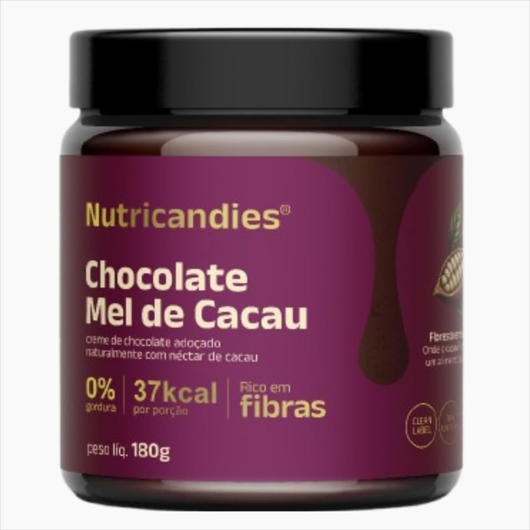 Chocolate Zero Gordura Nutricandies 100% Natural