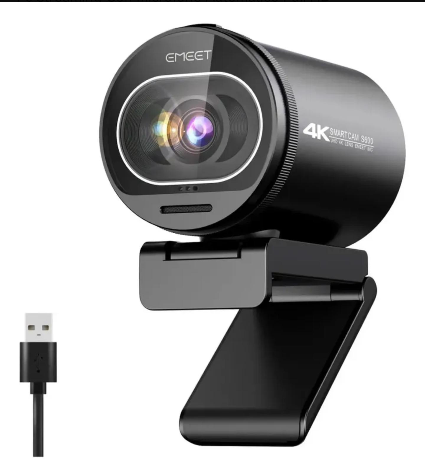 Emeet s600 Webcam 4k 1080p 