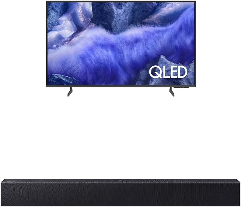 Samsung QLED 55" + Soundbar