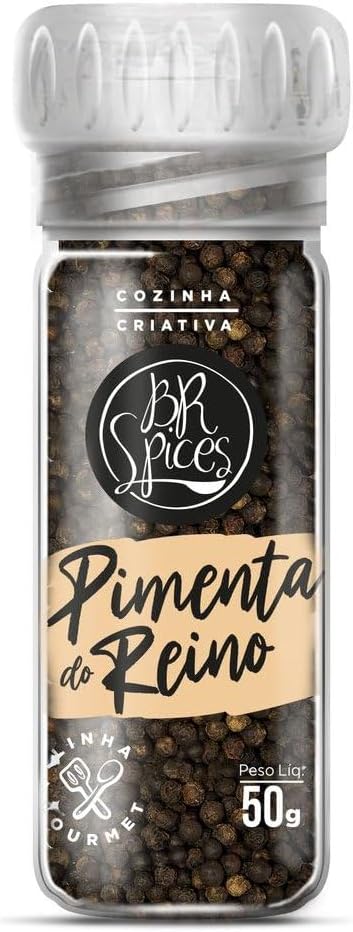BR Spices - Pimenta do Reino com moedor 50g