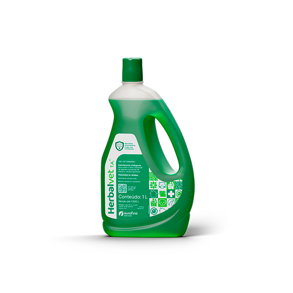 Herbalvet Desinfetante Ourofino T.A. 1L